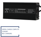 Зарядка для Li ion аккумулятора 7S 24 V 29.4 V 15 A с разъемом XT90 в алюминиевом корпусе - изображение 3