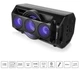 Портативна колонка бумбокс REAL-EL X777-PSS Boombox 65W Bluetooth TWS, RGB, Black - зображення 2