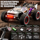 Машинка на пульті ZLL SG316 PRO Радіокерована машинка 4WD, 1:16, швидка RC машинка позашляховик до 40 км/год, 2 АКБ для бездоріжжя - изображение 3