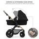 Коляска Kinderkraft 3 в 1 Moov 2 Air Pure Black (KSMOOV02BLK0000) (5902533925759) - изображение 10