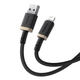 Кабель USB Type-C Baseus Dura Series 60W 2m Black Gold - зображення 2