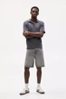 Шорти Pull&Bear Standart Fit сірий 3687/513/922 34 - зображення 1