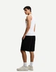 Шорти зі змішаної льняної тканини Pull&Bear чорний 3365/665/800 L - зображення 2