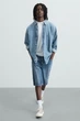 Шорти вільні Zara Baggy Fit синій 4806/406/427 29 - изображение 5