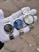 Мужские часы Casio MTP-1381 серый-синий - изображение 6