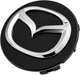 Комплект автомобильных колпаков (заглушек) на литые диски Mazda BS1A-3719X 57/57 мм 2 шт Black - изображение 3