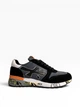 Чоловічі кросівки повсякденні Premiata Mick Black Orange 44 (28,0 см) Чорний - зображення 1