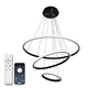 Светильник LED подвесной LUMINARIA JULIE CRYSTAL 75W 3R BLACK (с пультом) - изображение 1