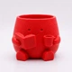 Кашпо 3D More Книголюб 8.4x8.8x5.9 см 100 мл Красный - изображение 1
