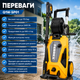 Мойка высокого давления Ferrex Q1W-SP01 2400 Вт 170 Бар - изображение 3