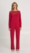 Пижама женская Ellen Margaret lpm 0180/12/05 S красный - изображение 5