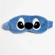 Маска для сна Stitch детская и женская — мягкая повязка на глаза для отдыха и путешествий - изображение 1