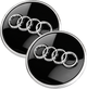 Комплект автомобильных колпаков (заглушек) на литые диски Audi 4M0601170JG3 61/52 мм 2 шт - изображение 1