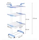 Напольная сушилка для вещей Garment Rack With Wheels — - изображение 9