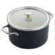 Каструля з кришкою KitchenAid Steel Core, 24 см, 6 л, матовий чорний - зображення 1