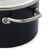 Каструля з кришкою KitchenAid Steel Core, 24 см, 6 л, матовий чорний - зображення 2