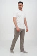 Джинси slim fit Trend Collection 2703-1 сіро-бежевий (NIKITA HK.VIZ) 34 - зображення 3
