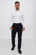 Сорочка однотонна Trend Collection 406-7 Білий 2XL - зображення 6