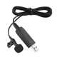 Петличный микрофон с USB разъемом Andoer EY-510, для ноутбука, компьютера, пк - изображение 8