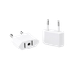 Сетевой переходник USA - EU 220В White - изображение 1