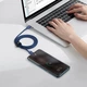 Кабель Baseus Crystal Shine Series Type-C to Type-C 100W (2m) Blue - изображение 5