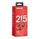 Навушники Shure SE215-RD канальні Червоні (042406868877) - зображення 4