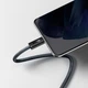 Кабель Baseus Dynamic Series Fast Charging Type-C to Type-C 100W (1m) blue - зображення 11