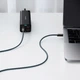 Кабель Baseus Dynamic Series Fast Charging Type-C to Type-C 100W (1m) blue - зображення 12