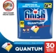 Средство для мытья посуды в посудомоечных машинах FINISH Quantum Лимон 30 капсул (5908252021048) - изображение 2