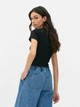 Топ Primark чорний з принтом AEDMO070 XL - изображение 4