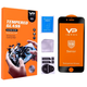 Защитное стекло Veron 3D Curved для iPhone 12 Mini защита от царапин олеофобное покрытие черное - изображение 4
