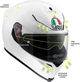 Мотошлем AGV K5 S XL (61-62) White Б/В - изображение 2
