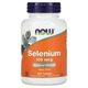 Селен без дрожжей Now Foods, Selenium, 100 мкг, 250 таблеток - изображение 1