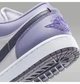 Кросівки чоловічі Jordan 1 Low Violet/White 45 Білий, Фіолетовий 553558-145 - зображення 8
