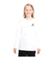 Детский лонгслив Jordan Junior Jumpman Emb White S Белый 95A903-001 - изображение 2
