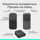 Мышь Logitech Mobi Fold Bluetooth Graphite (910-007604) - изображение 3