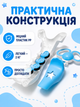 Ходунки-беговел детские голубые 54 × 24 × 40 см для детей от 9 месяцев до 3 лет, каталка на 4 колесах (49675932) - изображение 4
