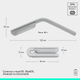 Миша Logitech Mobi Fold Bluetooth Off White (910-007631) - зображення 10