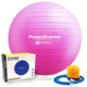 М'яч для фітнесу (фітбол) Power System PS-4013 Ø75 cm PRO Gymball Pink - зображення 1