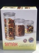 Набор емкостей Simax для сыпучих продуктов, 3 шт.(TO_00-00007023) - изображение 2