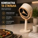 Настольная мини вытяжка для кухни с угольным фильтром, USB, 2 режима мощности, поворот 125°, портативная - изображение 6