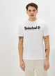 Футболка из хлопка Timberland a231g100 XL белая (100011064) - изображение 1