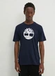 Футболка из хлопка Timberland a27j8p47 XL темно-синяя (100011988) - изображение 1
