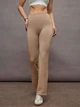 Спортивные штаны Shein st2312201816622669 M коричневые (100012101) - изображение 4