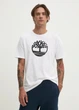 Футболка из хлопка Timberland a27j8p47 L белая (100011103) - изображение 1