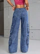Джинсы Shein sz2306307319023179 W30 синие (100012127) - изображение 2