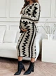 Платье-свитер для беременных Shein sz25060626613562577 XL комбинированное (100012307) - изображение 8