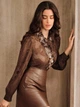 Блуза Shein sz25080852771332414 XL коричневая (100012121) - изображение 6