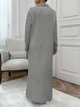 Платье-свитер Shein sz2407044421144187 one-size серое (100012306) - изображение 4