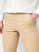 Брюки чино из хлопка Zara 706306710p08 W30 бежевые (100010841) - изображение 4